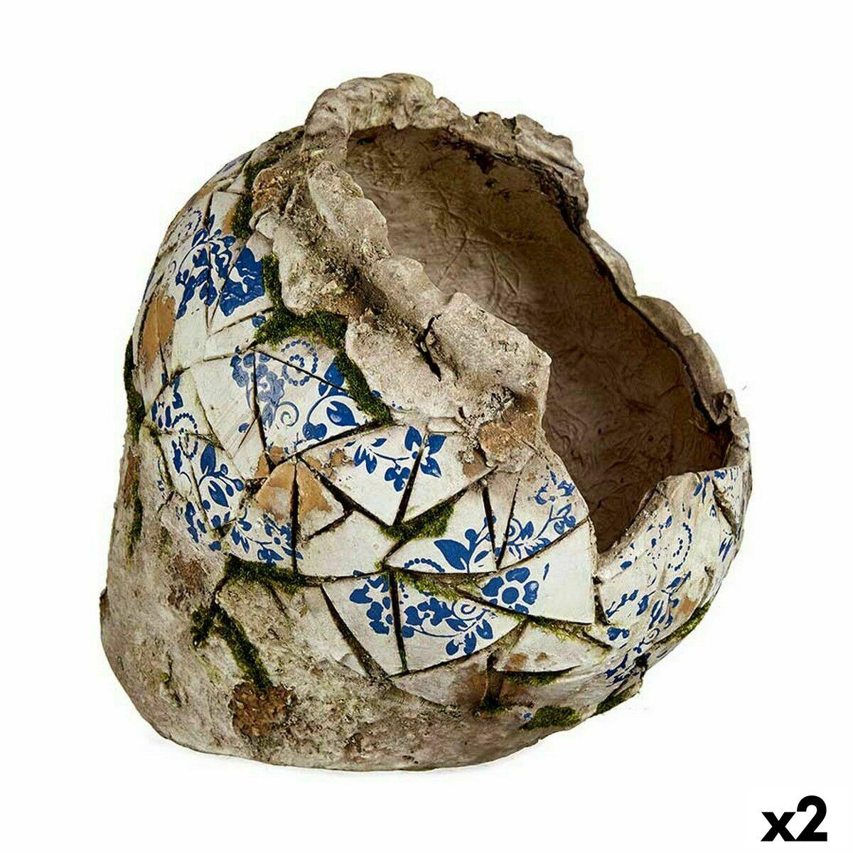 Dekorativ havefigur Vase Polyesterharpisk 29 x 27 x 30 cm (2 enheder) Dekorativ havefigur Vase Polyesterharpisk 29 x 27 x 30 cm (2 enheder)