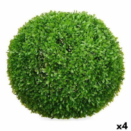 Dekorativ plante Ark Krogla Plastik 37 x 37 x 37 cm (4 enheder)