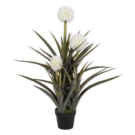Dekorativ plante Bambus Polyetylen Jern Cement 45 x 45 x 100 cm