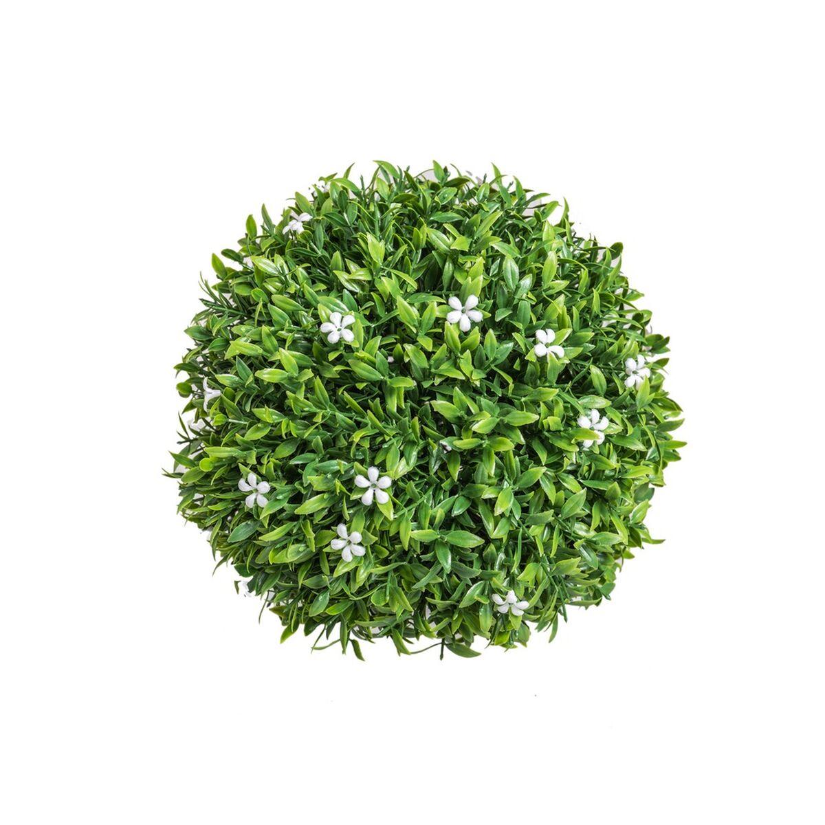 Dekorativ plante Krogla Orangeblomst 20 x 20 x 20 cm Dekorativ plante Krogla Orangeblomst 20 x 20 x 20 cm
