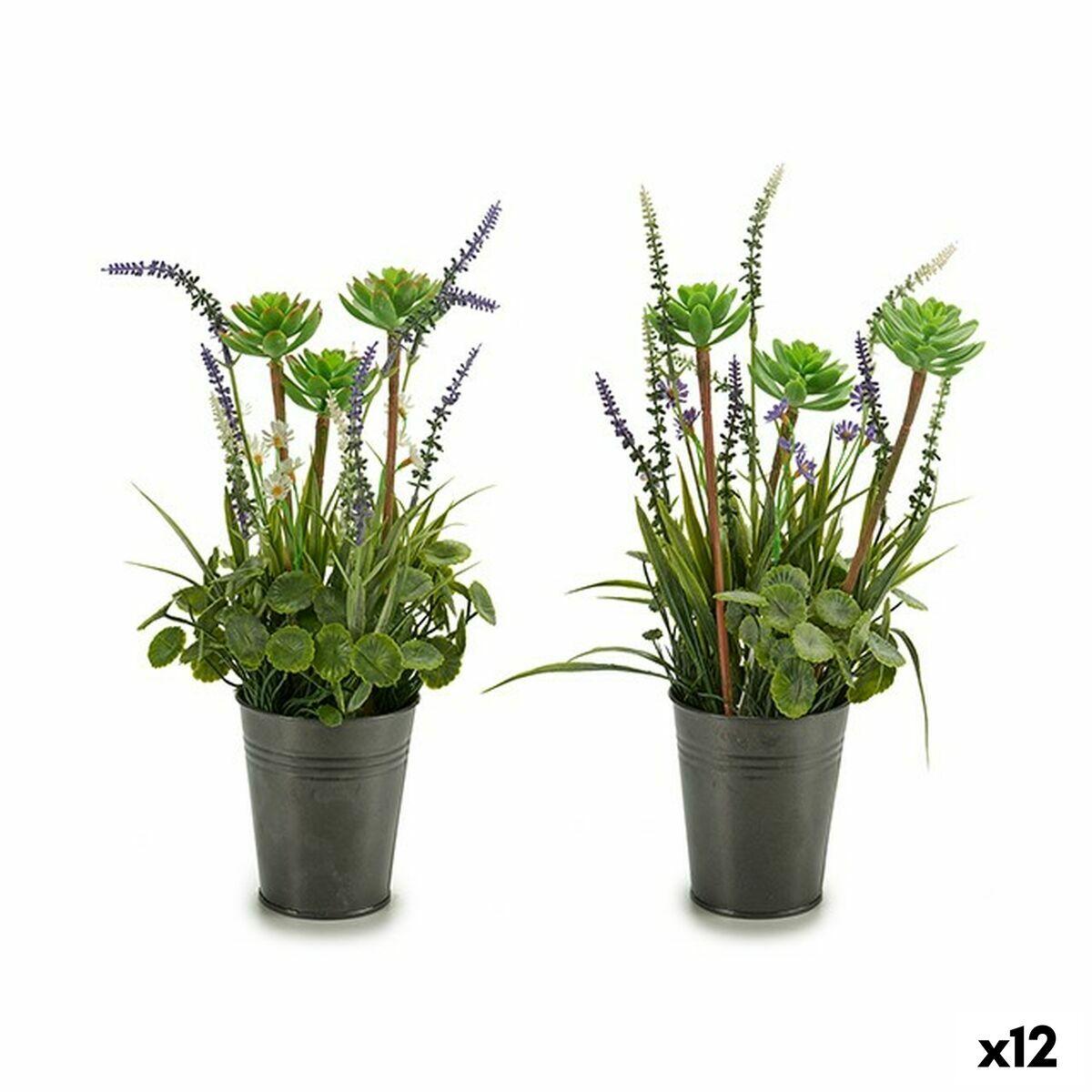 Dekorativ plante Lavendel Metal Plastik 13 x 40 x 13 cm (12 enheder) Dekorativ plante Lavendel Metal Plastik 13 x 40 x 13 cm (12 enheder)