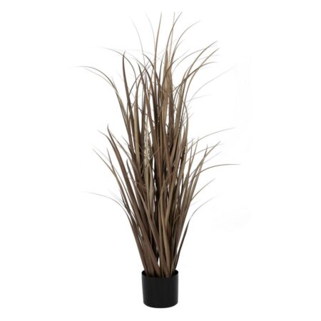 Dekorativ plante PVC Stål Cement 122 cm 14 x 14 x 13 cm