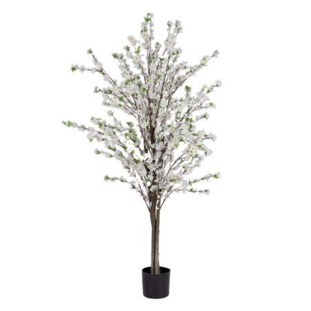 Dekorativ plante PVC Træ Cement Materiale 45 x 45 x 180 cm