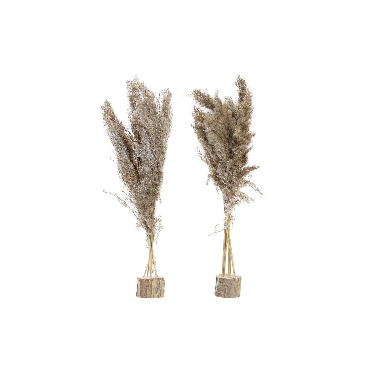 Dekorativ plante - PVC fjer, natur, 35 × 25 × 55 cm (2 stk.) Dekorativ plante - PVC fjer, natur, 35 × 25 × 55 cm (2 stk.)