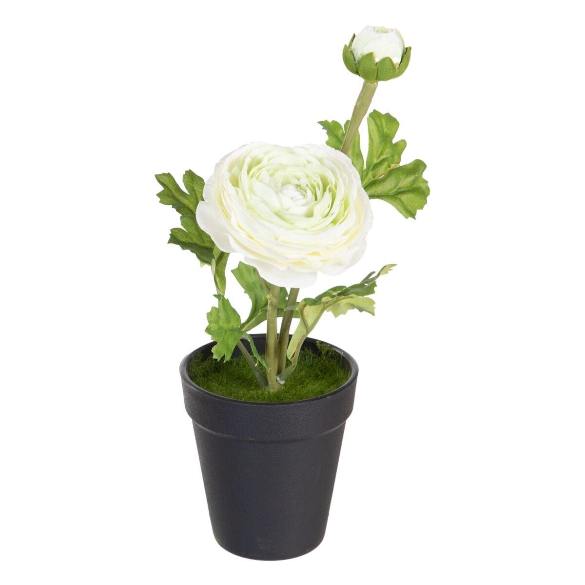 Dekorativ plante Polyester Polyetylen Jern Blomst 9,5 x 9,5 x 29 cm Dekorativ plante Polyester Polyetylen Jern Blomst 9,5 x 9,5 x 29 cm