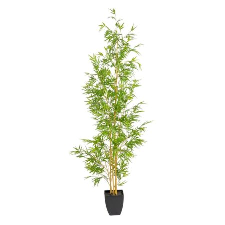 Dekorativ plante Polyetylen Bambus 90 x 86 x 220 cm