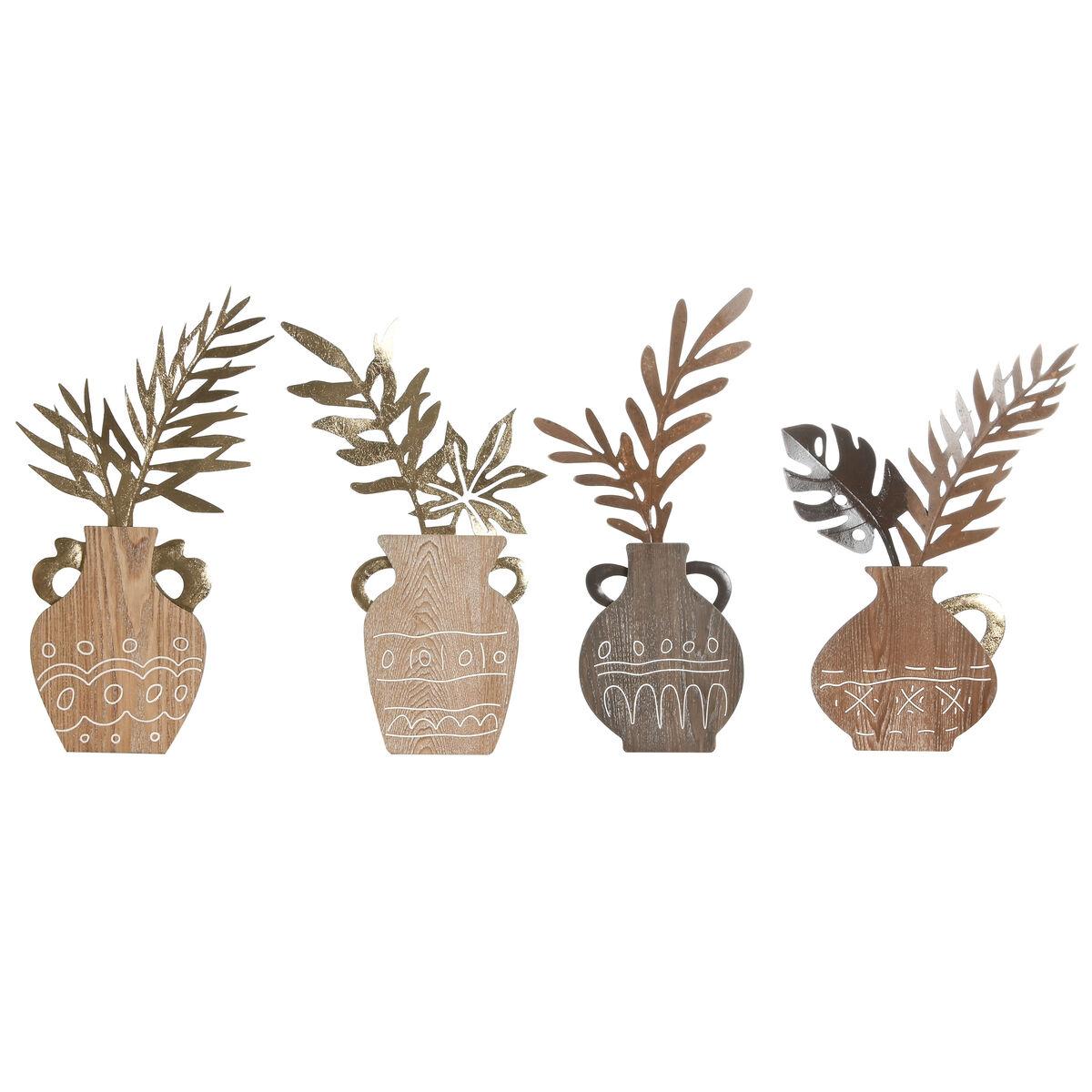 Dekorative figurer - Natur Vase Boho, 28,5 × 2 × 50 cm, 4 stk. Dekorative figurer - Natur Vase Boho, 28,5 × 2 × 50 cm, 4 stk.