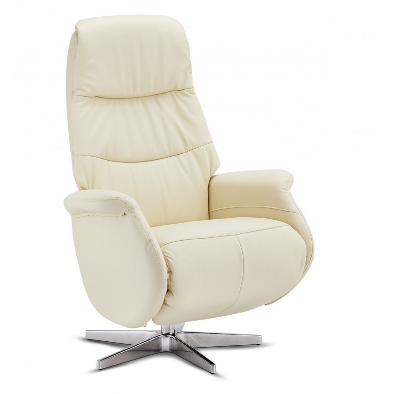 Delta Recliner Cream Læder Delta Recliner Cream Læder