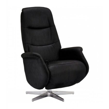 Delta Recliner Lænestol - Sort Stof