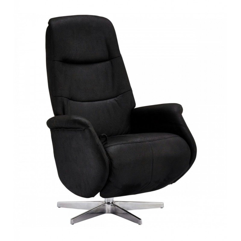 Delta Recliner Lænestol - Sort Stof Delta Recliner Lænestol - Sort Stof