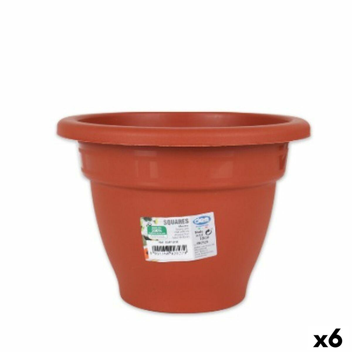 Dem urtepotte - cirkulær brun 18 × 13,3 cm (6 stk.) Dem urtepotte - cirkulær brun 18 × 13,3 cm (6 stk.)
