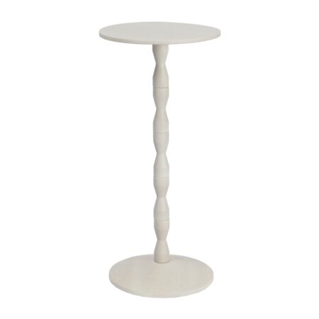 Design House Stockholm Pedestal bord Ø31x67,5 cm Stained white grey