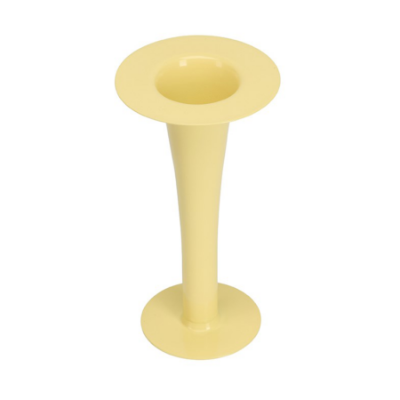 Design Letters Trumpet 2-i-1 vase og lysestage 24 cm Yellow