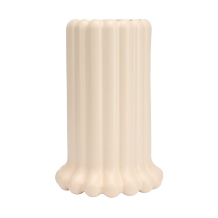 Design Letters Tubular vase large 24 cm Beige