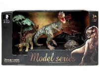 Dinosaurs + plants small size ass.