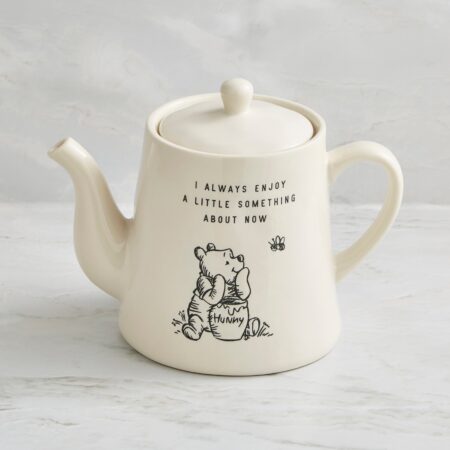 Disney Winnie The Pooh Bloom Tea Pot Off-White