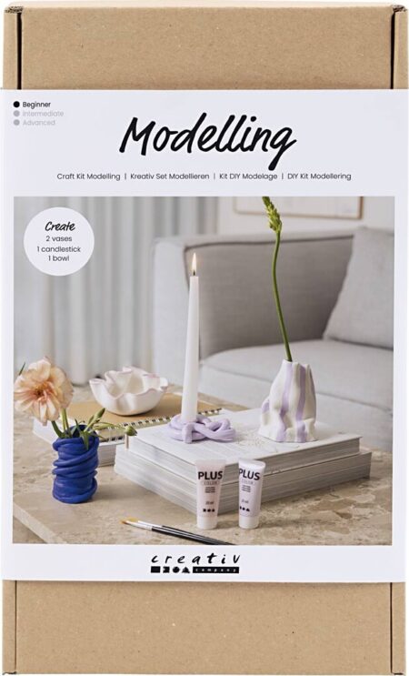Diy Kit Modellering - Krukker Og Vaser