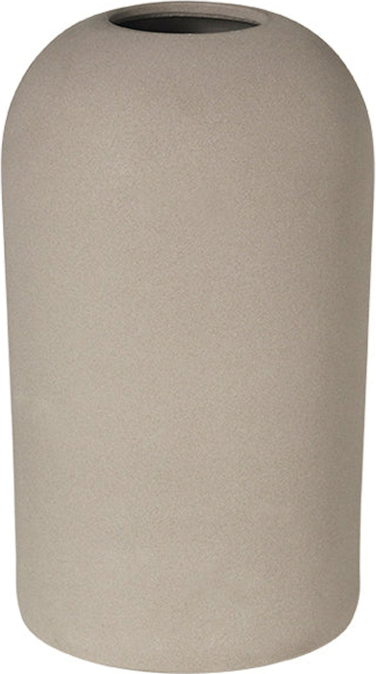 Dome, Vase, beige, H15x26 cm, terracotta Dome, Vase, beige, H15x26 cm, terracotta