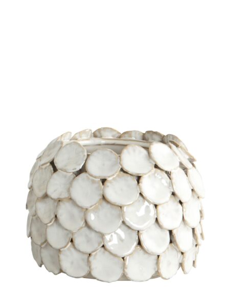 Dot Vase House Doctor White