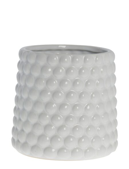 Dotsie Flower Pot Lene Bjerre White