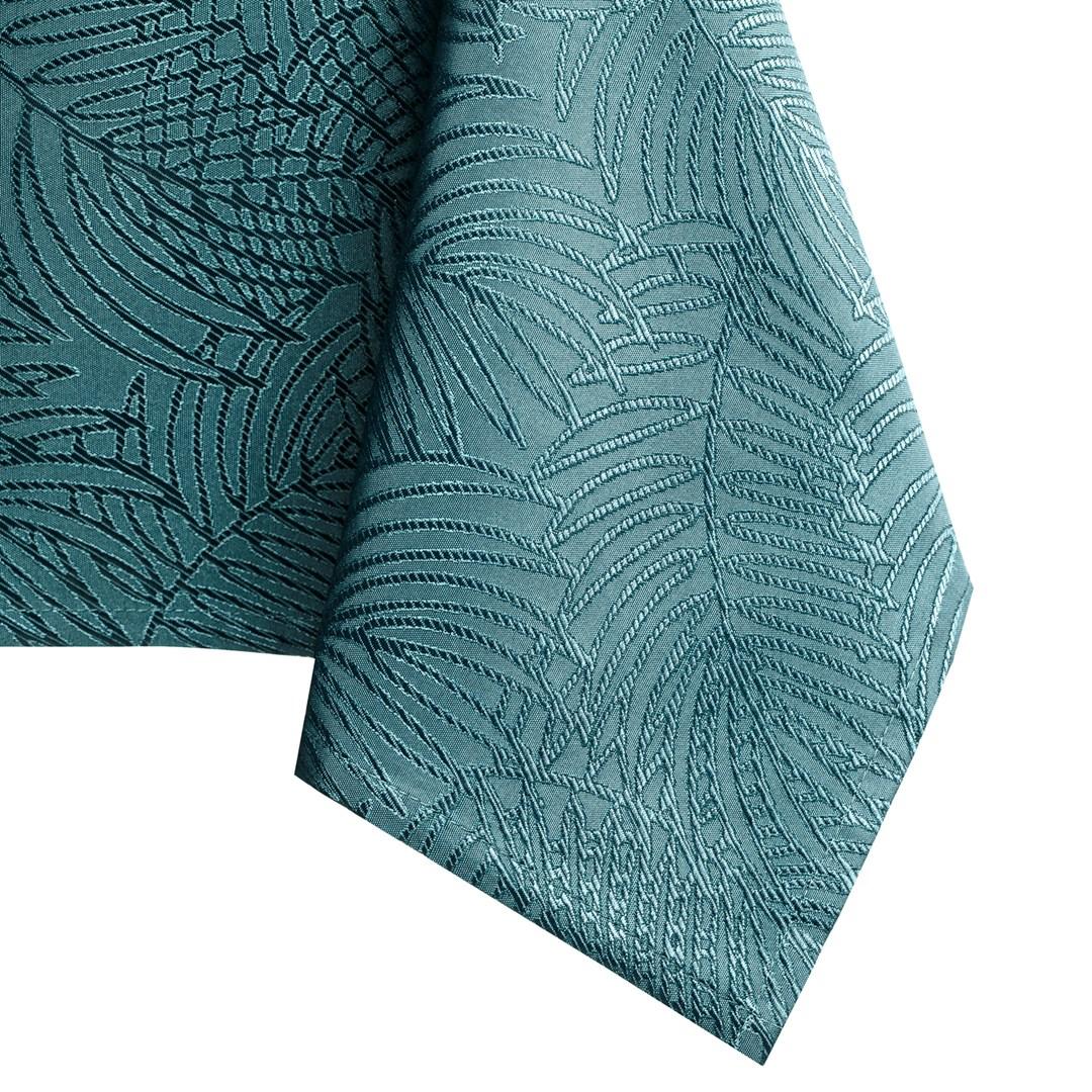 Dug havgrøn Gaia 155×200 cm - AmeliaHome, præget plante-mønster Dug havgrøn Gaia 155×200 cm - AmeliaHome, præget plante-mønster