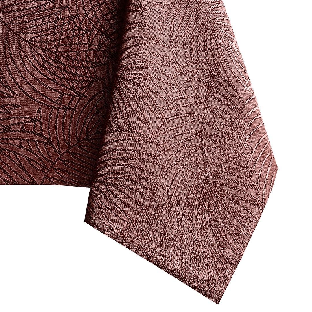 Dug lyserød 60x60 - Gaia fra AmeliaHome, præget plante-motiv Dug lyserød 60x60 - Gaia fra AmeliaHome, præget plante-motiv