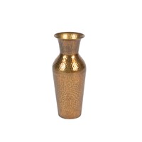 Dunja Antique Brass Vase - Small