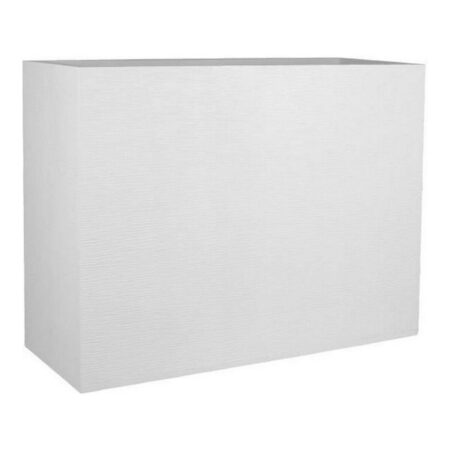EDA urtepotte Wall Loft, hvid plastik, rektangulær 78,5 × 29,5 × 60 cm