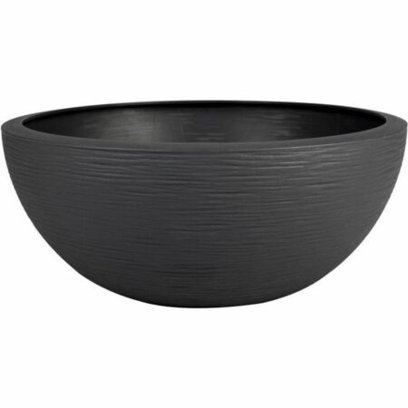 EDA urtepotte - antracitgrå plast, Ø 40 cm (14,9 l)