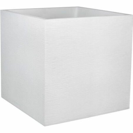 EDA urtepotte - hvid plastik, 49,5 × 49,5 × 49,5 cm (57 l)