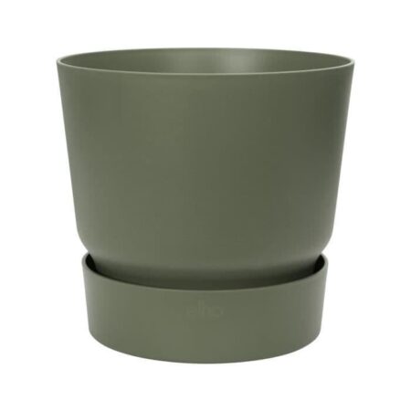 ELHO Greenville 47 rund blomkruka - Utanför - ⌀ 47 x H 44,1 cm - Lövgrön