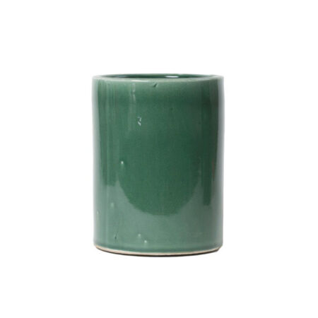ELVA POTTE CRACKLE GREEN
