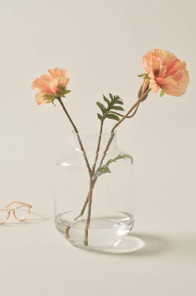 ESTER glasvase - højde 28 cm Klart glas ESTER glasvase - højde 28 cm Klart glas