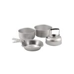 Easy Camp 580038, Pot & kedel, Aluminium, 3 L, Sølv, Sølv, Aluminium