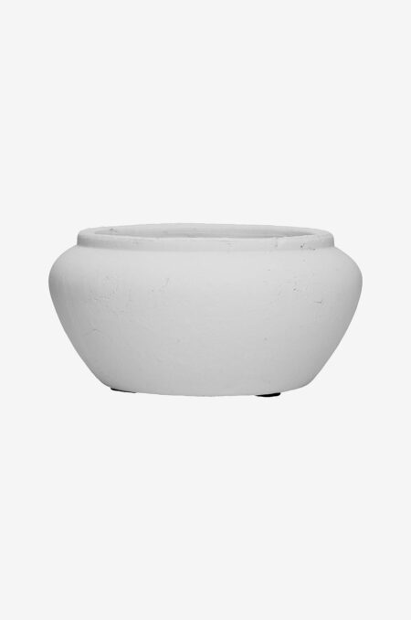Eightmood - Krukke, Athena H 11 cm - Hvid - Urtepotteskjulere & vaser - - Homeroom