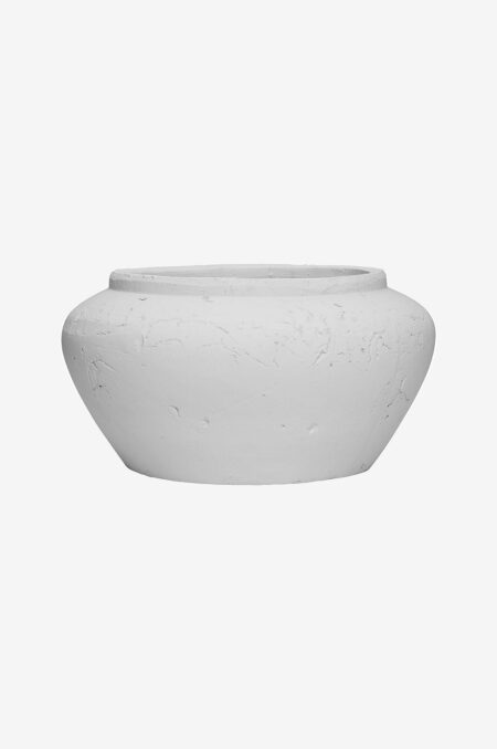 Eightmood - Krukke, Athena H 15 cm - Hvid - Urtepotteskjulere & vaser - - Homeroom