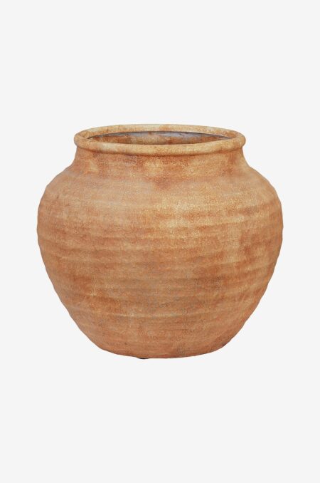Eightmood - Krukke, Crafted H 23,5 cm - Brun - Urtepotteskjulere & vaser - - Homeroom