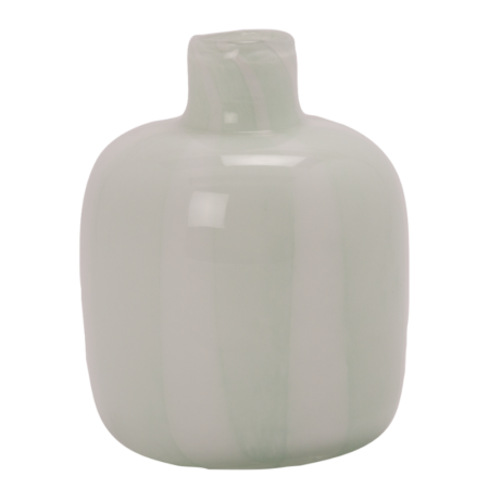 Eja Vase Bolsje Hvid/Mint 17x13,8 cm