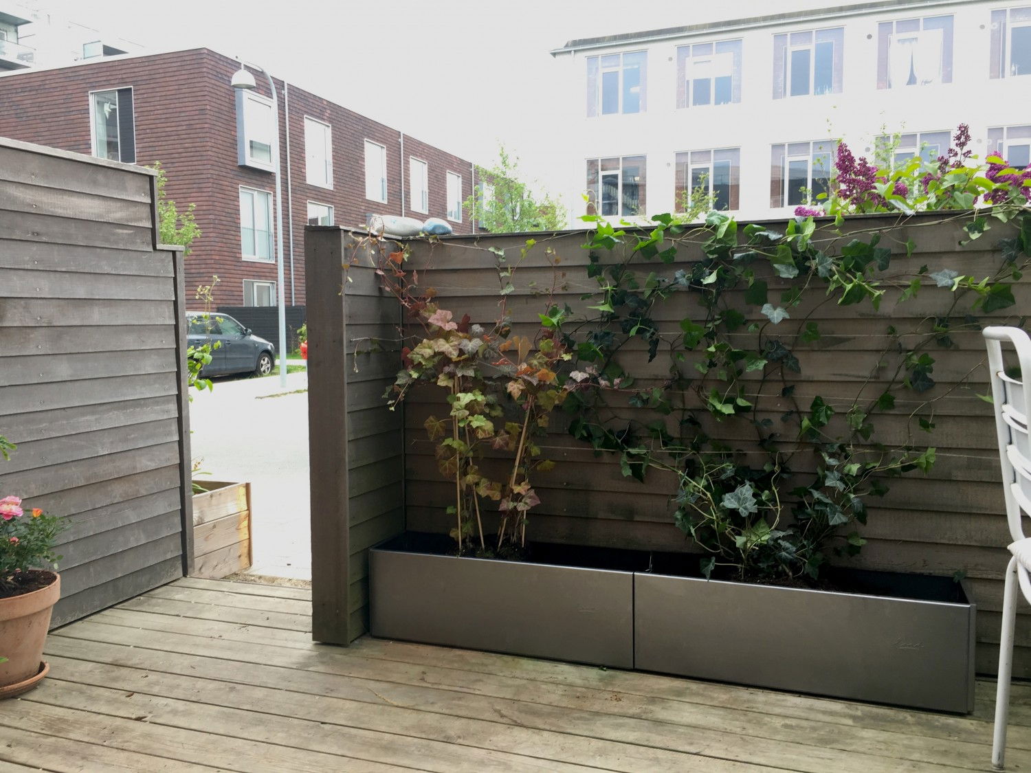 Ekstra lange altankasser-25 x 240 x 25 cm-Råjern (Ruster) uden bundplade Ekstra lange altankasser-25 x 240 x 25 cm-Råjern (Ruster) uden bundplade