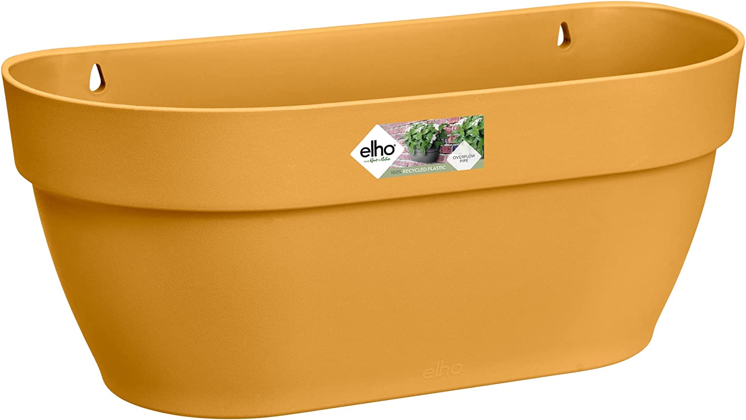 Elho 35cm Vibia Campana Wall Basket (Honey Yellow) Elho 35cm Vibia Campana Wall Basket (Honey Yellow)