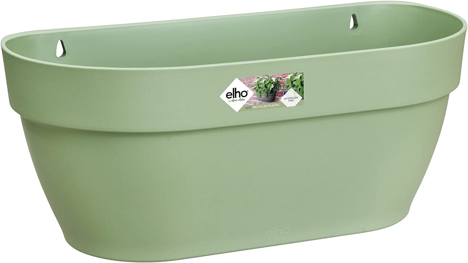 Elho 35cm Vibia Campana Wall Basket (Pistachio Green) Elho 35cm Vibia Campana Wall Basket (Pistachio Green)