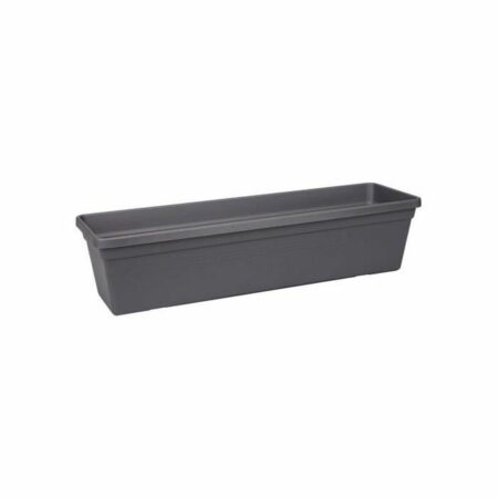 Elho Balconniere altankasse - sort, 16,5 × 39 × 13,7 cm