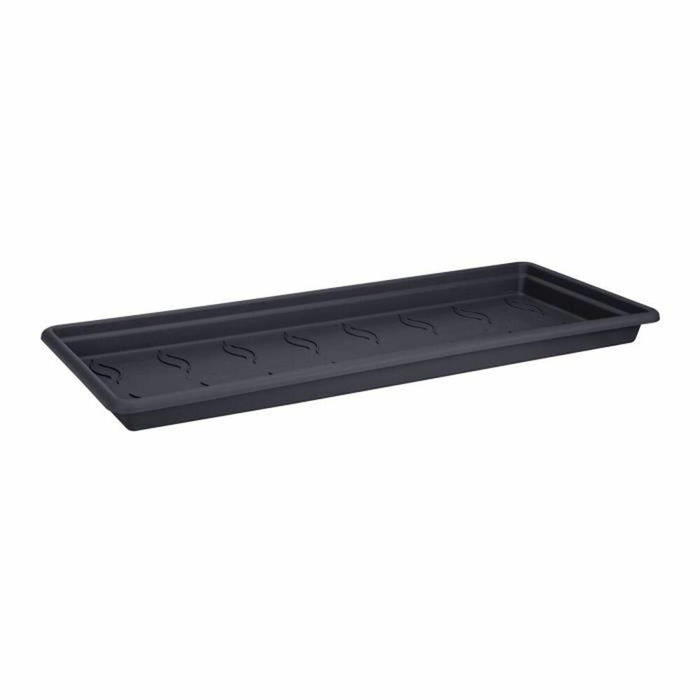 Elho Green Basic underskål XXL - sort plast, 72,2 cm Elho Green Basic underskål XXL - sort plast, 72,2 cm