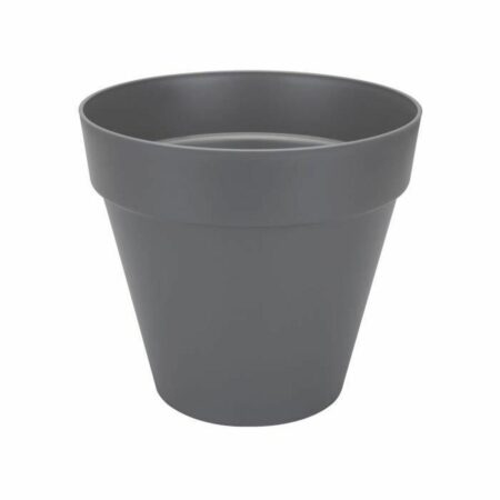 Elho Loft Urban urtepotte, cirkulær, grå Ø 40 cm