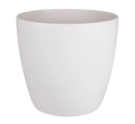 Elho - Urtepotteskjuler Brussels Round Ø9,5-Ø30 cm - Hvid - Ø9,5 cm