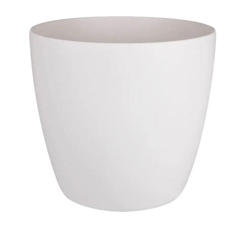 Elho - Urtepotteskjuler Brussels Round Ø9,5-Ø30 cm - Hvid - Ø9,5 cm Elho - Urtepotteskjuler Brussels Round Ø9,5-Ø30 cm - Hvid - Ø9,5 cm