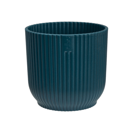 Elho - Vibes Fold Round, Mini, Deep blue Ø11cm