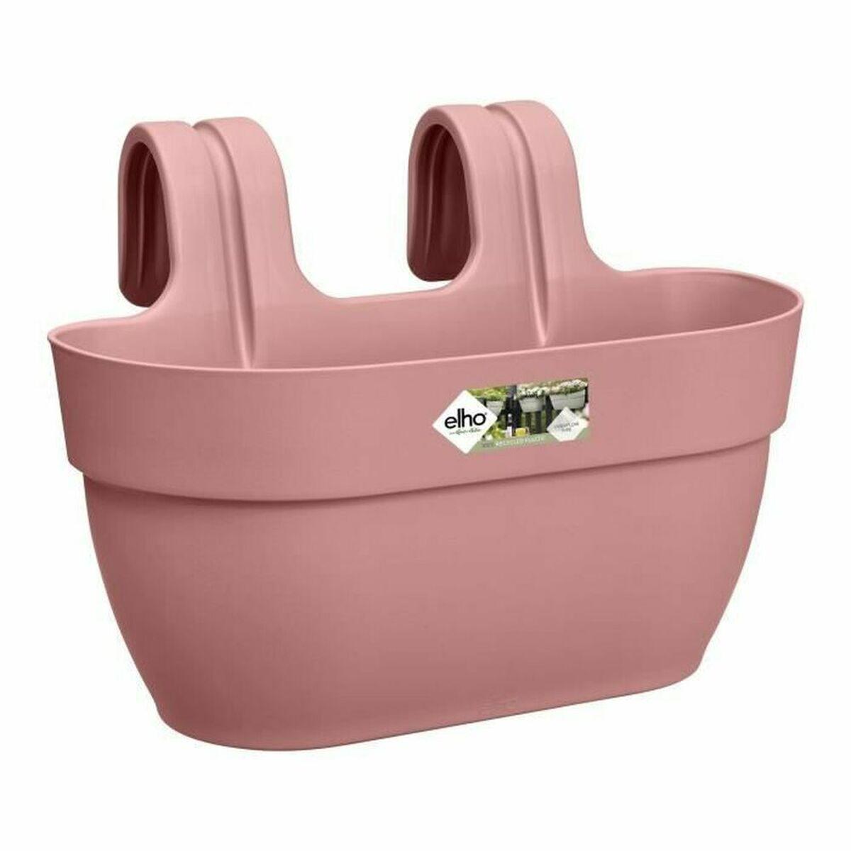 Elho Vibia Campana Easy Hanger Medium urtepotte - 24,1 × 36 × 26,5 cm - pink, rektangulær plastik Elho Vibia Campana Easy Hanger Medium urtepotte - 24,1 × 36 × 26,5 cm - pink, rektangulær plastik