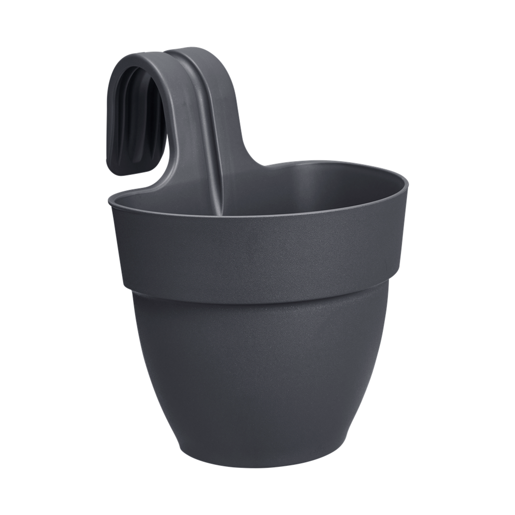 Elho - Vibia campana Altanpotte, anthracite, 3 størrelser - Small (L20,5 cm) Elho - Vibia campana Altanpotte, anthracite, 3 størrelser - Small (L20,5 cm)