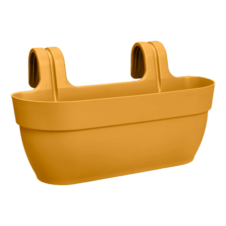 Elho - Vibia campana Altanpotte, honey yellow, 3 størrelser - Large (L46 cm)